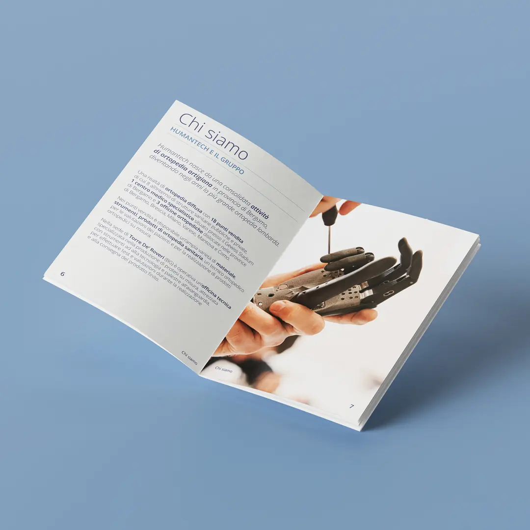 immagine brochure istituzionale humantech